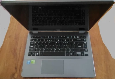 FAULTY NOT WORKING ACER  ASPIRE LAPTOP 14" MODEL  R3-471  INTEL I7 5TH GEN - image 1 of 4