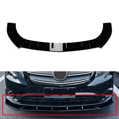 Labio de alerón divisor de parachoques delantero para Mercedes Benz Vito W447 2016-2023 Foto 1 de 4
