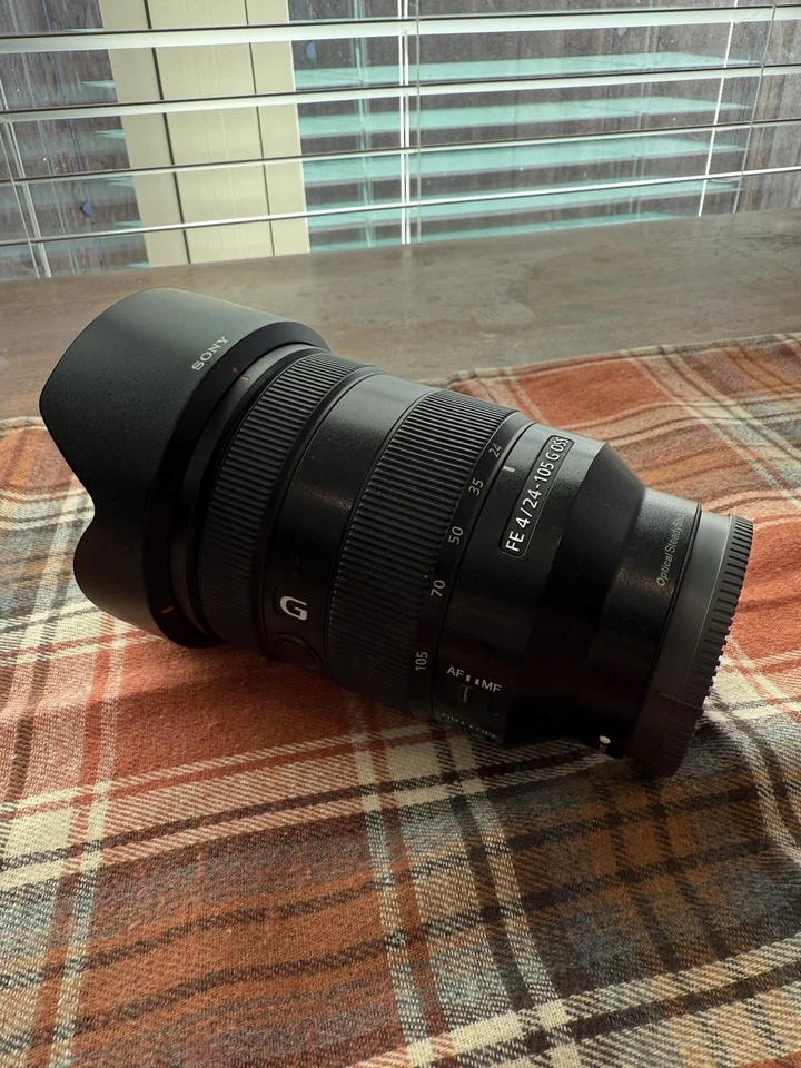 Sony G 24-105mm F/4 G OSS Standard Zoom Lens for E-Mount Cameras - Image 1 of 3