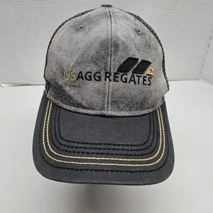 US Aggregates Mütze Distressed Look verstellbar Snapback Baseball Cap Netzrücken - Bild 1 von 8