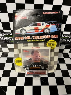 1989 Racing Champions Collectors Series 1 1/64 A.J. Foyt #14 Oldsmobile - Image 1 of 2