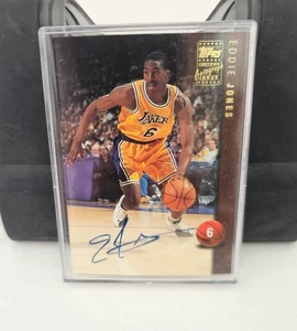 1998 Topps Certified Autographs Eddie Jones Los Angeles Lakers Autograph - Picture 1 of 3