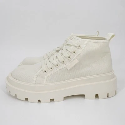 NEW Superga Alpina High Top Lace Up Platform Lugged Sole Sneakers Apex Mid Boots - Image 1 of 4