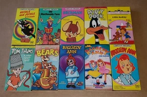 Lof of 11 CARTOON CLASSICS | HECKLE & JECKLE | HERMAN | LITTLE AUDREY | RAGGEDY - Picture 1 of 6