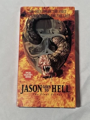 Jason Goes to Hell: The Final Friday (VHS, 1993, 89 min. Collectors Edition) Foto 1 de 4