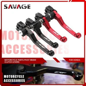 CRF450 CNC Pivot Brake Clutch Levers for HONDA CRF450R CRF 450 RX 2021-2025 2024 - Picture 1 of 10