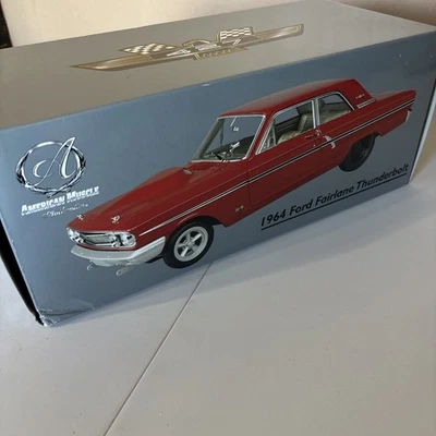RC2 ERTL AMERICAN MUSCLE Authentics 1964 Ford Thunderbolt 427 Red 1:18 33767 - Image 1 of 4