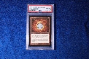 Magic the Gathering (MTG) - Mox Diamond Stronghold 1998 PSA 8 Near Mint - Mint - Picture 1 of 2