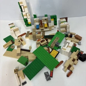 LEGO Minecraft Set 21250 Iron Golem Fortress 2 lbs - Complete? - Picture 1 of 7