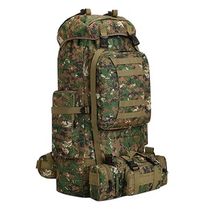 100L Camping Hiking Backpack,Molle military Tactical rucksack backpack,Waterp... - Bild 1 von 9