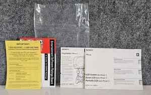 Sony PlayStation One Combo - PS1 And LCD Screen Manual Only - Read Description - Picture 1 of 2