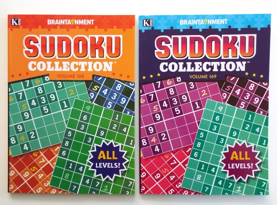 Large Print Sudoku Variety Collection by Kappa 15 books assorted