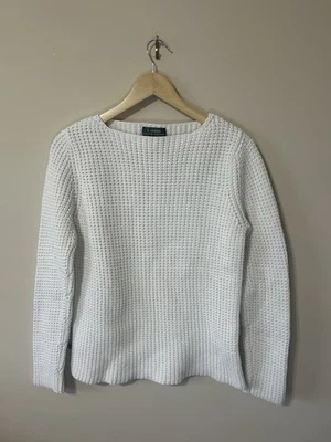 Lauren Ralph Lauren Knit Crewneck Women’s Petite Size Small 100% Cotton - Image 1 of 4