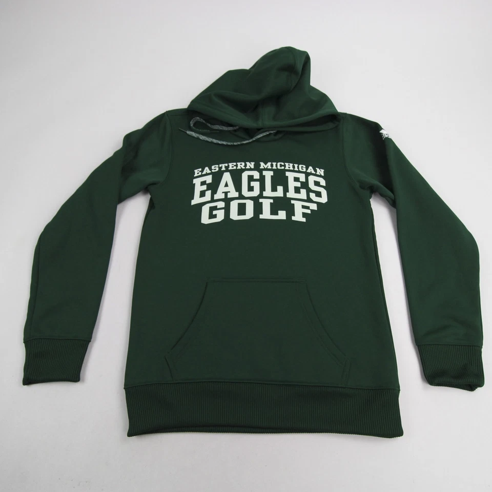 Eastern Michigan Eagles Adidas Climawarm Sudadera Para Hombre Verde Oscuro Nueva Foto 1 de 1