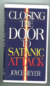 Closing the Door to Satanic Attack by Joyce Meyer 4 Cassette Tapes Audiobook Set - Imagen 1 de 3