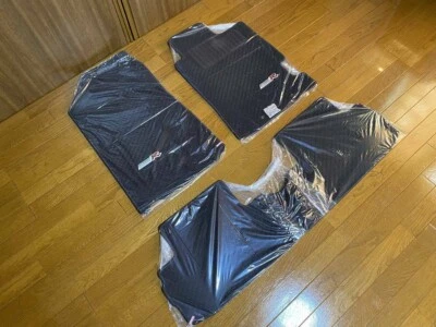 Genuine Honda Acura RSX Integra Type R DC5 Black Floor Mats Black Car Pet Used - Image 1 of 4