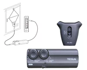 Antenne en boucle active TECSUN AN-48x pour ondes longues, AM/ondes moyennes et ondes courtes - Photo 1/8