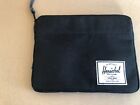 Black Herschel Supply Co Anchor iPad Mini Tablet Case Sleeve/Zip Pouch