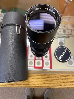 Lente macro Soligor 85-205 mm f/3,8 para enfoque manual Canon, negra Foto 1 de 3