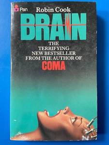 Brain By Robin Cook Pan Paperback Book 1982 664F - Imagen 1 de 4