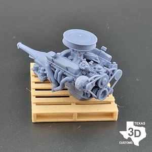 Dodge 440 RB Torker II Intake model engine resin 3D printed 1:24-1:8 scale - Picture 1 of 3
