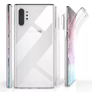 Für Galaxy S10 S9 Note 10 9 8 Tri Max Klar Full Body 360 Front Back Cover Case - Bild 1 von 30