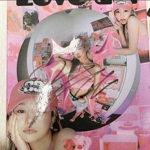 JOYURI 2nd Mini Album [LOVE ALL] Push Ver. Autographed Signed Promo Album KPOP - Picture 1 of 3