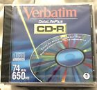 Lot of 8 New and Sealed Verbatim 650 MB CD-R Discs - Item 91224