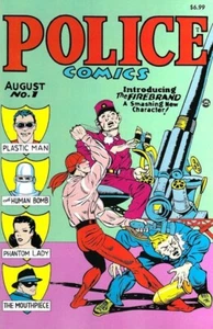 POLIZEI COMICS #1 FAKSIMILE EDITION (2024) PLASTIC MAN, PHANTOM LADY, DC, NM - Bild 1 von 1