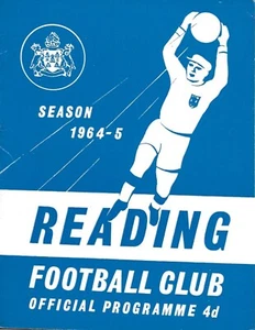 READING V EXETER CITY ~ 28 DECEMBER 1964 ~ 3RD DIVISION FOOTBALL PROGRAMME - Picture 1 of 1