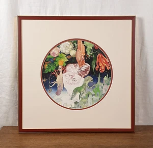Schmetterling, Original Tempera Gemälde, Surreal, Ukrainischer Künstler Spodenyuk - Bild 1 von 9