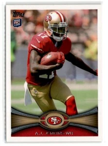 2012  Topps Football  #112 A.J. Jenkins Rookie San Francisco 49ers - Picture 1 of 2