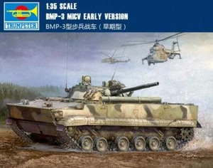Tanque trompetista 1/35 BMP-3 MICV versión temprana coche de combate de infantería 00364 modelo hágalo usted mismo - Imagen 1 de 8