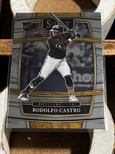 2022 Select Baseball Rodolfo Castro Rookie Card Pittsburgh Pirates 