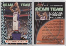 2007-08 Topps Stadium Club Beam Team Relics Amare Stoudemire Amar'e #BTR-AS