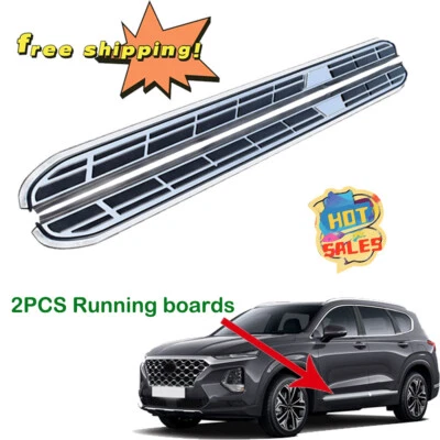 Подходит для Hyundai Santa Fe Sport 2013-2018 подножка боковой порог двери силовой порог - Изображение 1 из 4