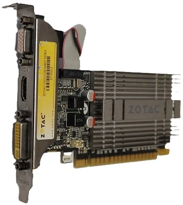 ZOTAC NVIDIA GeForce G210 1 GB GDDR3 scheda grafica/scheda video -DVI, HDMI, VGA - Immagine 1 di 4