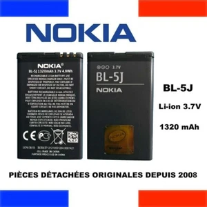 BATTERIE ACCU PILE INTERNE original NOKIA BL-5J 1320mAh Pour LUMIA 520 525 530 - Photo 1 sur 1