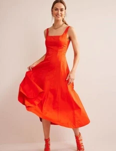 Boden - Sleeveless Panelled Midi Dress - Kleid Anlass Sommer NEU - UK 18 EU 46 - Bild 1 von 7