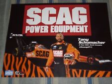 2022 Tony Schumacher Scag Power Equipment Top Fuel Nhra Postcard