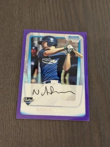 2011 1st Bowman Chrome Prospects Purple Refractor /700 #BCP4 NATE FREIMAN - Picture 1 of 2