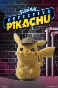 Detective Pikachu - Movie Poster (Rp17603, Neon) 24" x 36" New, Factory Sealed - Bild 1 von 1