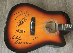 POST MALONE AUTOGRAPH SIGNED 41" FULL SIZE ACOUSTIC GUITAR PSA COA - Picture 1 of 3