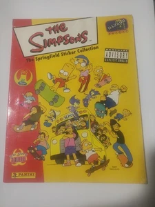 Panini The Simpsons Springfield Collection sticker Album Complete All Stickers - Picture 1 of 23