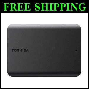 Canvio Basics 4TB External Hard Drive - USB 3.0, Black - Picture 1 of 11