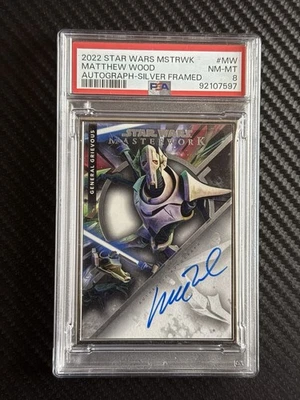 2022 Topps Star Wars Masterwork General Grievous Matthew Wood Auto 5/5 - Image 1 of 2