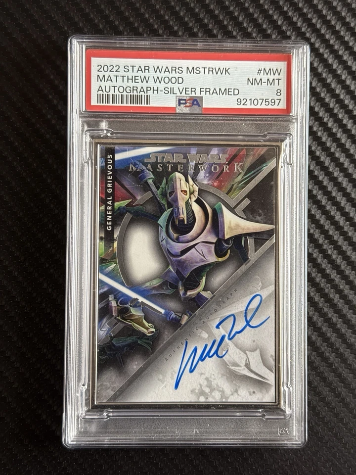 2022 Topps Star Wars Masterwork General Grievous Matthew Wood Auto 5/5 - Image 1 of 2
