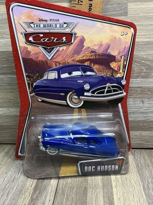Disney Pixar Cars Doc Hudson #11 Die Cast Car Blue Lightning McQueen NIB - Image 1 of 3
