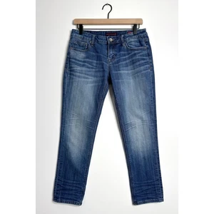 CULT OF INDIVIDUALITY Rogan Capris Cropped Jeans Low Rise Stretch Denim size 29 - Picture 1 of 7
