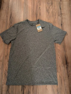 Nike Men's Dri Fit Legend Short Sleeve Training Shirt Grey DV7299-091 Size M - Image 1 of 2